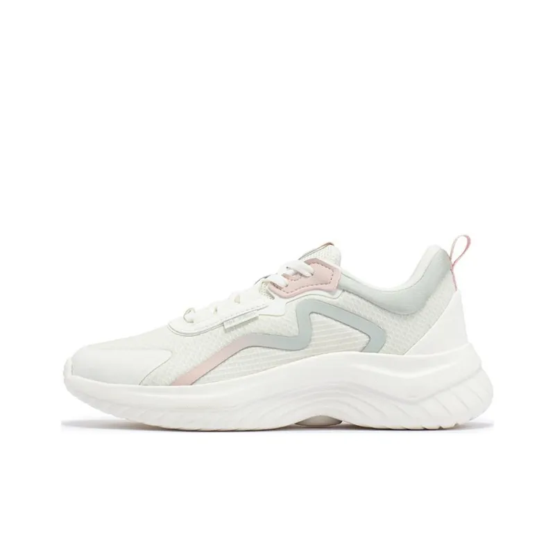 361° SOFTSTEP 1.0 Slip Resistant Waterproof Low Top Running Shoes Women's White Pink-0
