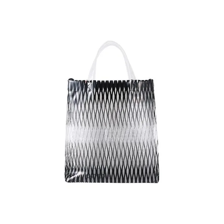 KENZO Thermoplastic Polyurethane Tote Bag Shopping Bag Handbag Mini Men's Black-3