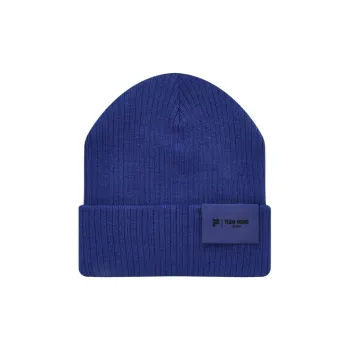 TEAM WANG Design Acrylic Beanies Unisex Blue