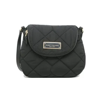 MARC JACOBS Nylon Crossbody Bag, Shoulder Bag Women's Black