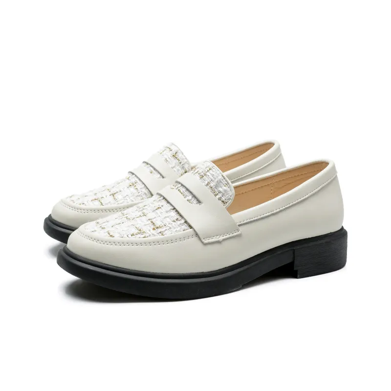 FLOSSIE Loafers Women's Black, Beige-6