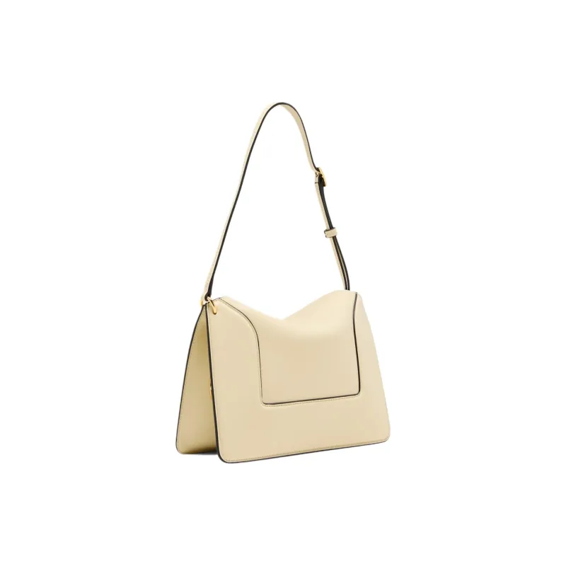 Wandler Calfskin Handbag Shoulder Bag Extra Mini Women's Ivory-3