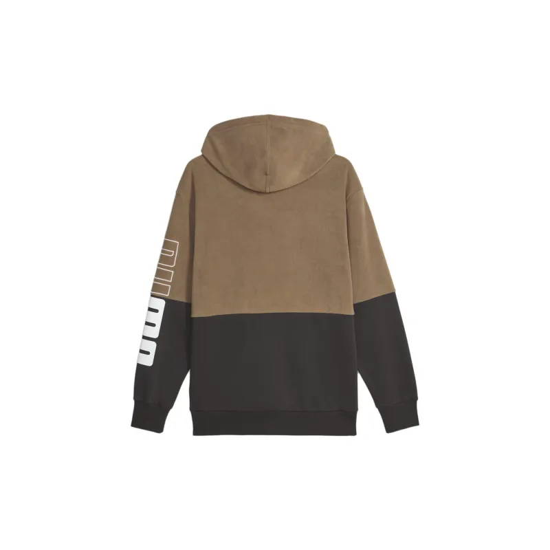 PUMA Hoodie D’hiver POWER Homme Sweatshirt Men's Khaki-1