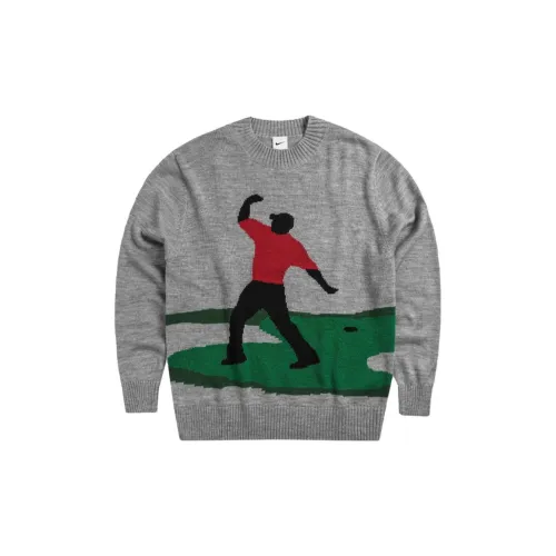 Nike Tiger Woods Knit Golf Crew Sweater 