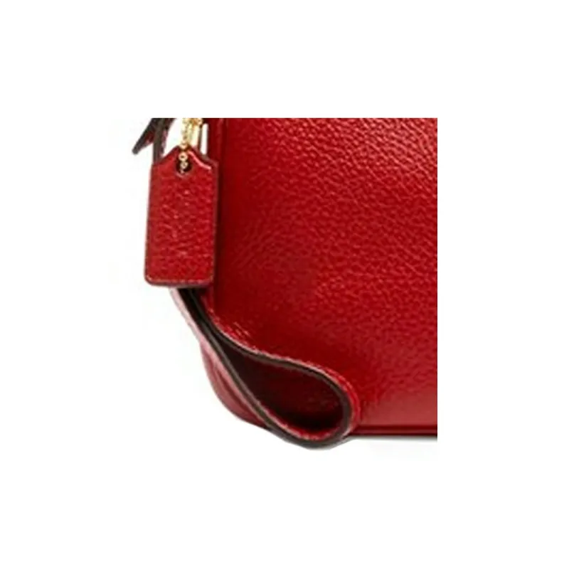 COACH Nolita Leather Crossbody Handbag, Shoulder Bag Women's Red-2