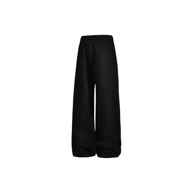 ZMOH Plain Net Series Casual Pants Unisex-11