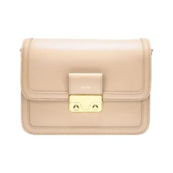 JW PEI Leather Tofu Bag Small Square Bag Shoulder Bag Crossbody Bag Women's Apricot/Ecru/Black