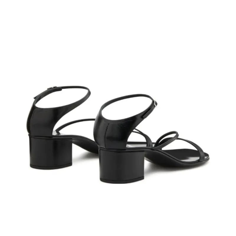 Giuseppe Zanotti/GZ Rochelle Strap Sandals 4cm Women's Black-3