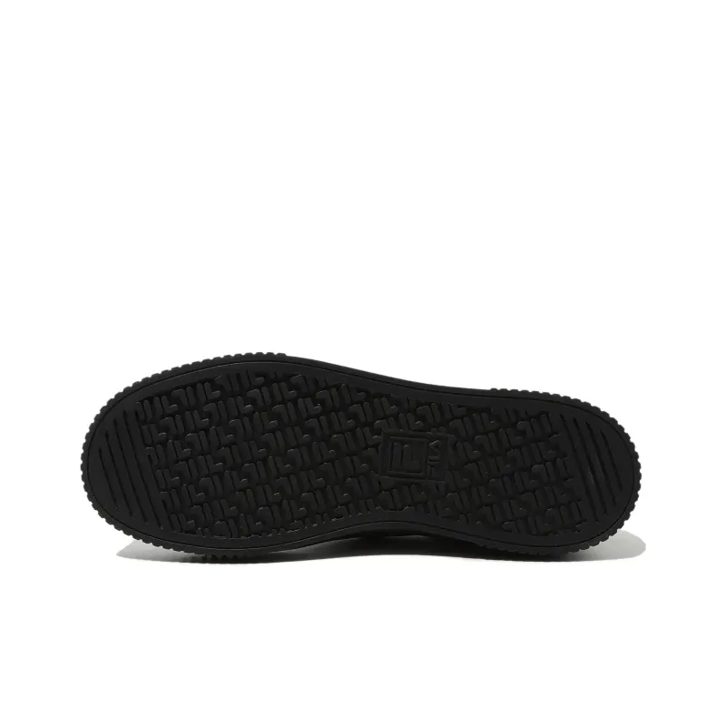FILA Coat Deluxe Abrasion Resistant Low Top Skateboard Shoes Unisex Black Korean Style-5