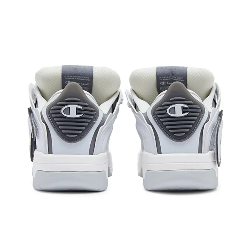 Champion TronSkateV1 Low Top Skateboard Shoes Men's Gray-3