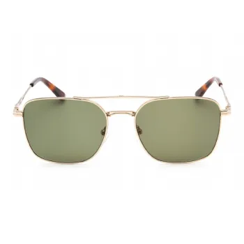 CK/Calvin Klein Metal Aviator Sunglasses Unisex Gold