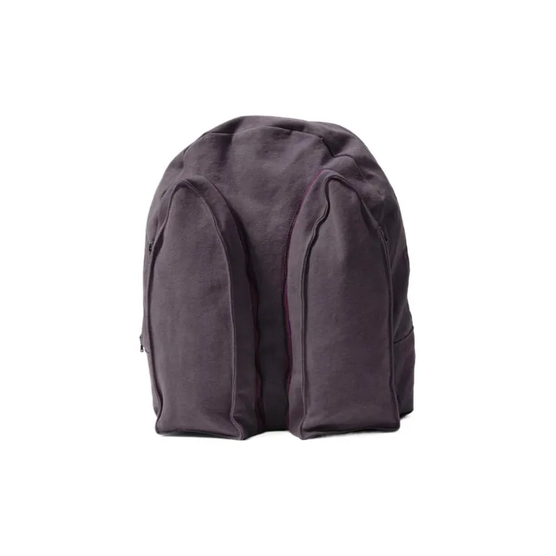 YProject Blend Fabric Backpack Men's Violet-0