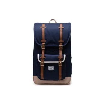 Herschel Recycled Material Backpack Large Size Unisex Navy Blue
