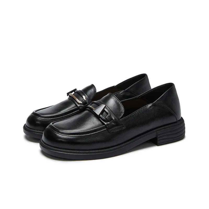 LAORENTOU Loafers 2.5cm Women's Black-3