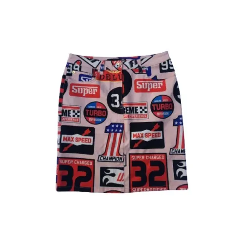 MOSCHINO FW23 Casual Short Skirts Women's Pink