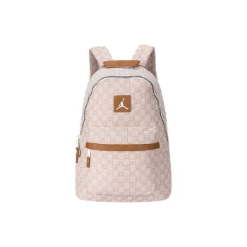 Jordan Polyester Backpack Regular Unisex Beige/Cream