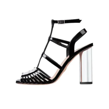 DIOR La Parisienne Dior Strap Sandals Women's Black