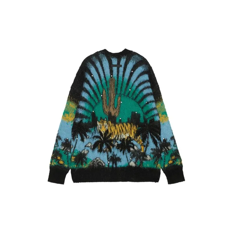 Ed Hardy FW23 Sweater Men's Iridescent Color-1