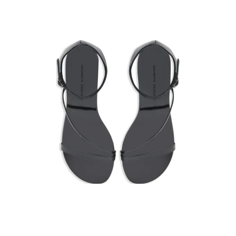 Giuseppe Zanotti/GZ Rochelle Strap Sandals 4cm Women's Black-4
