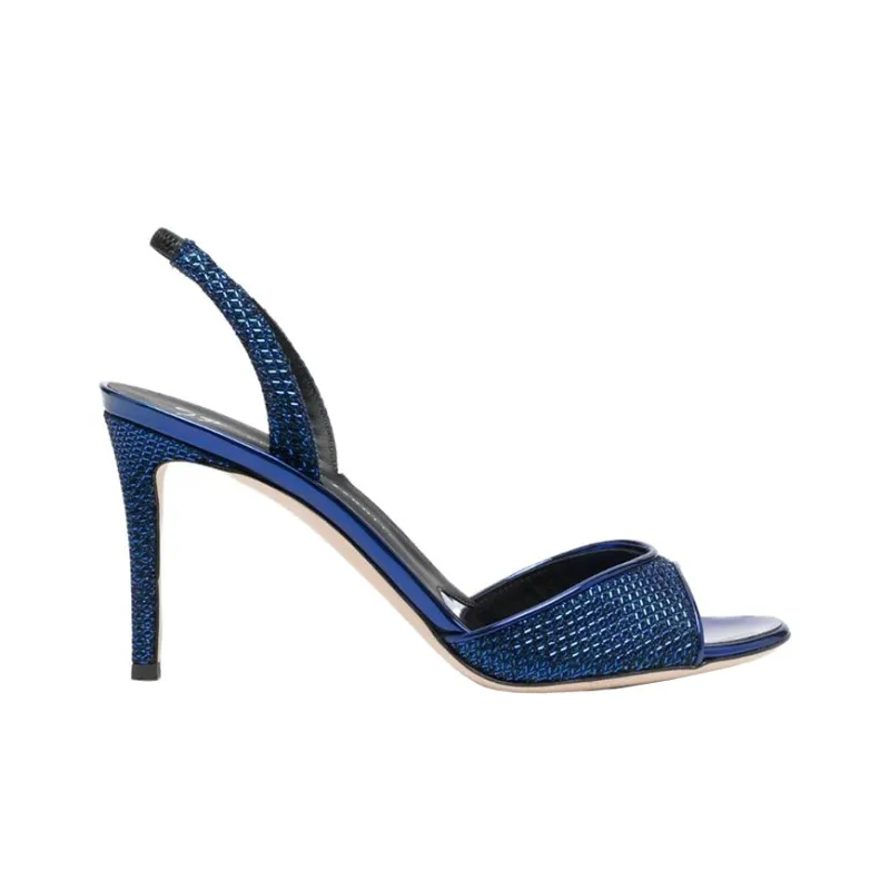giuseppe zanotti Lilibeth 90mm Leather Slingback Pumps-1