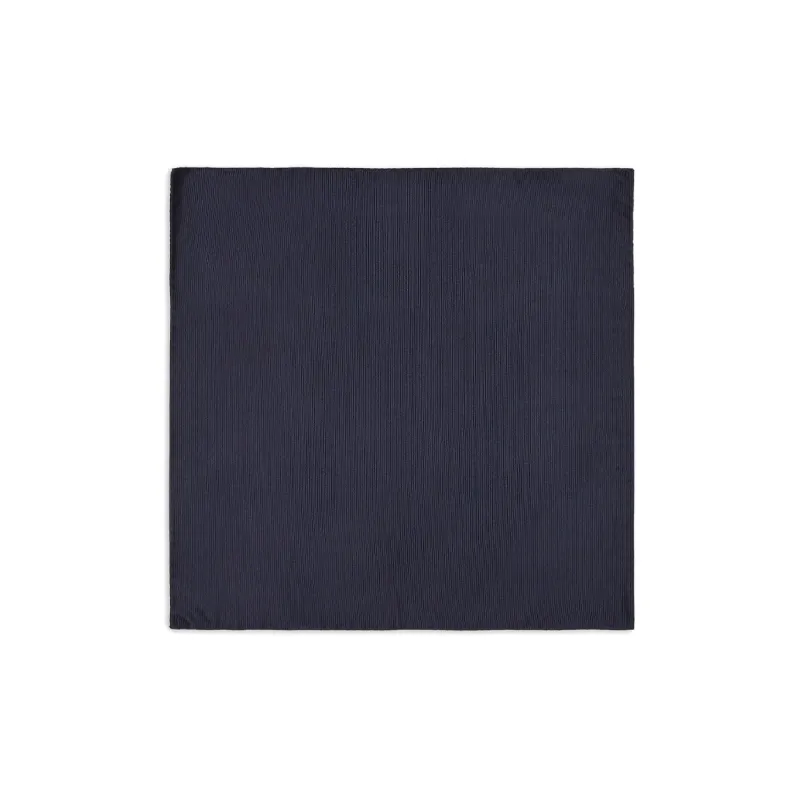 GIORGIO ARMANI Silk Scarves Men's Dark Blue-0