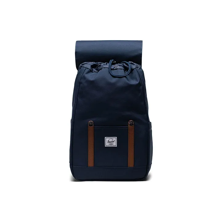 Herschel Recycled Material Backpack Medium Size Unisex Navy Blue-2