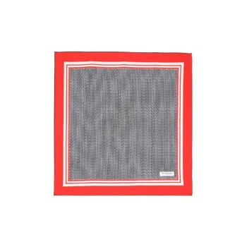 BALMAIN Silk Scarves Women's Red