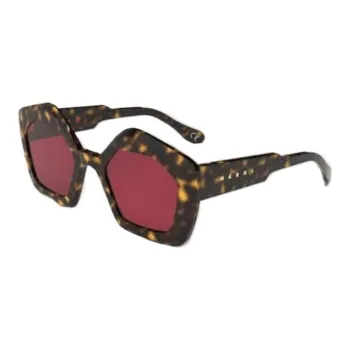 MARNI Pentagon Frame Sunglasses