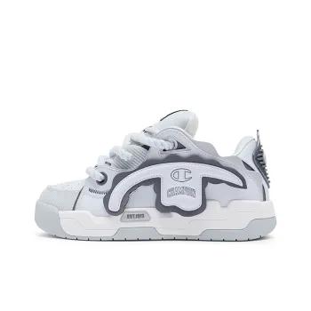 Champion TronSkateV1 Low Top Skateboard Shoes Men's Gray