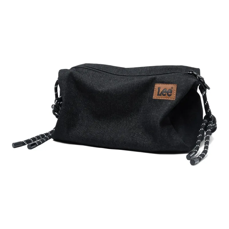 Lee Denim Versatile Sling Bag, Sports Shoulder Bag, Crossbody Bag Regular Unisex Black/Denim Blue/Khaki-0