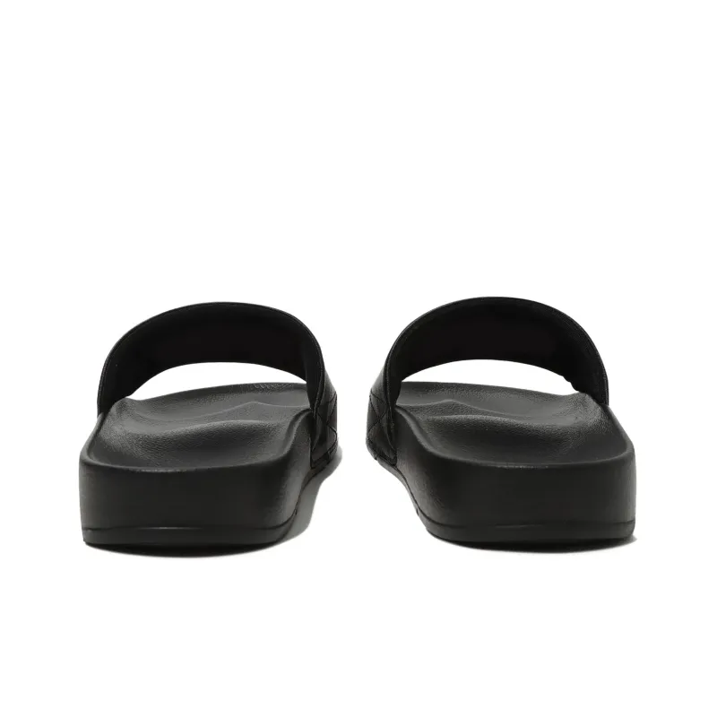 FILA DRIFTER Rubber Sole Abrasion Resistant Slide Slippers Unisex Black Korean Style-4