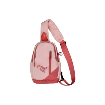 BALANG Nylon Fanny Pack Sling Bags Regular Unisex Red/Black/Pink/Blue/Gray/White