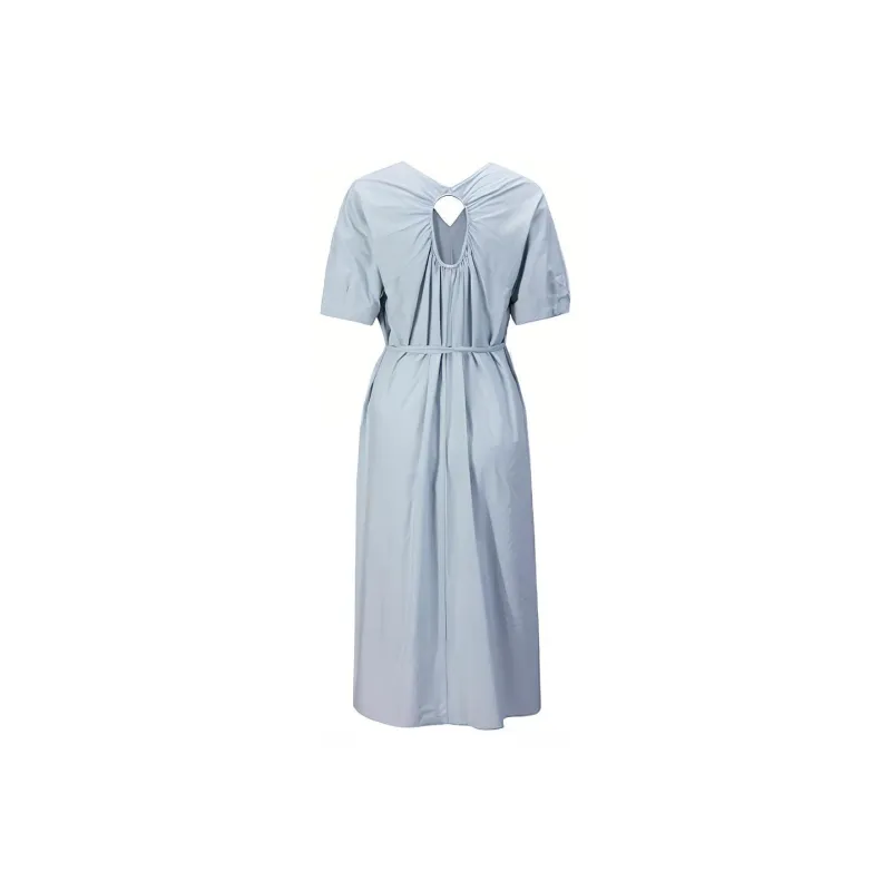 Cubic Slip Dresses Women's Light Blue-1