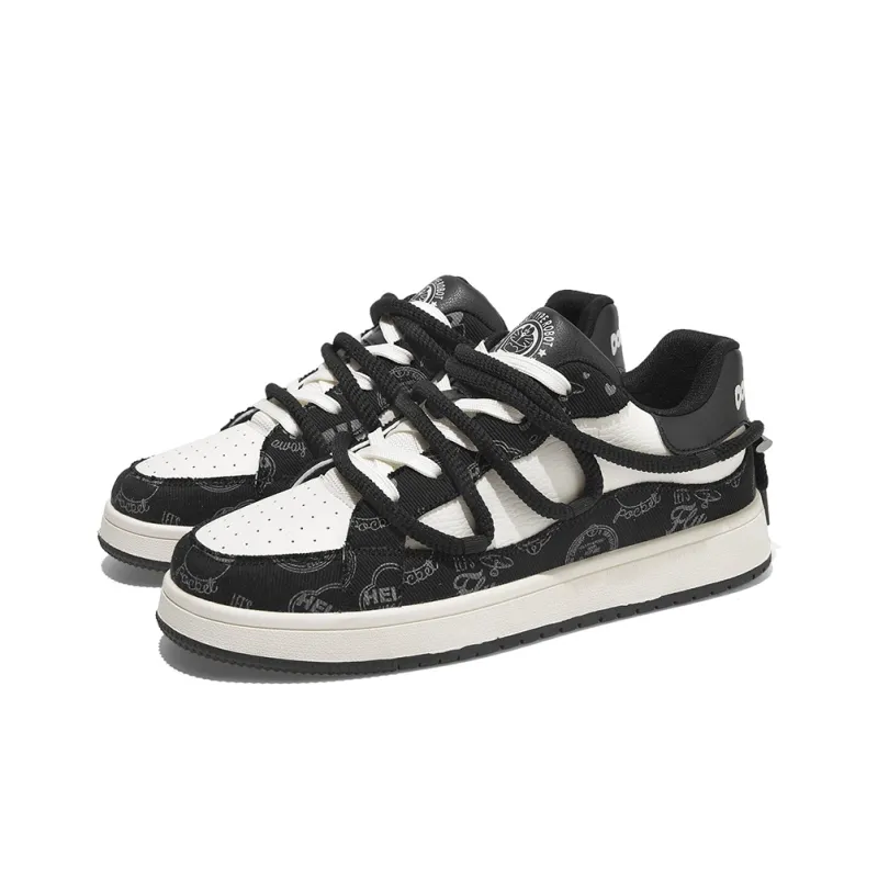 DoraemonA Box Limited Edition Puffy Shoes Low-Top Skateboard Shoes Unisex-52