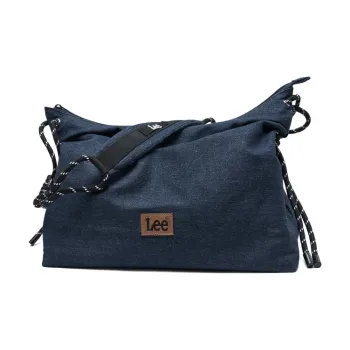 Lee Denim American Vintage Shoulder Bag, Crossbody Bag Medium Size Unisex Black/Denim Blue/Khaki