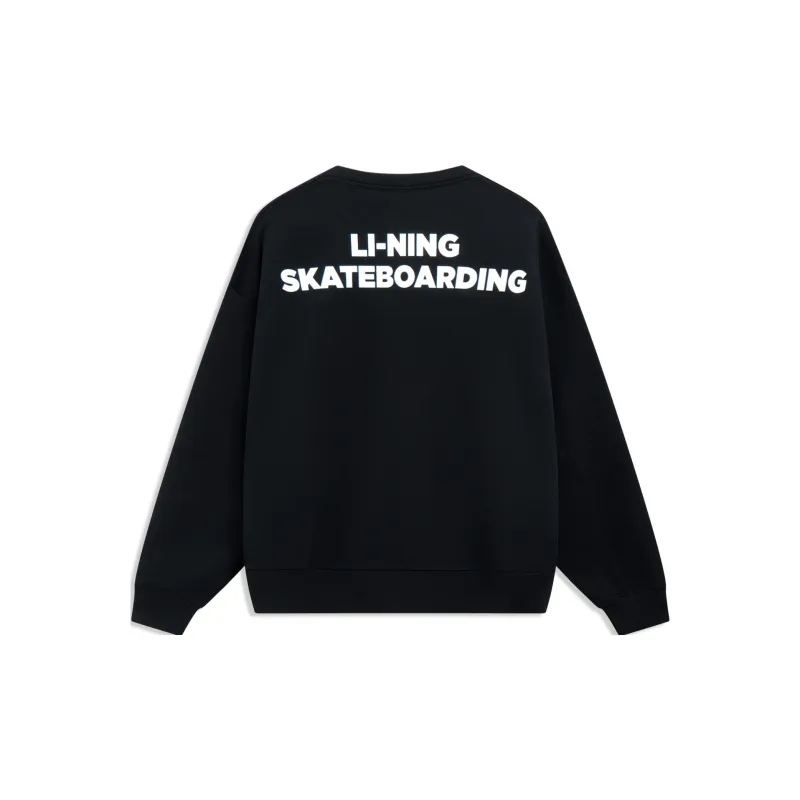 LiNing x Phil Hackett Sweatshirt Unisex Black-1