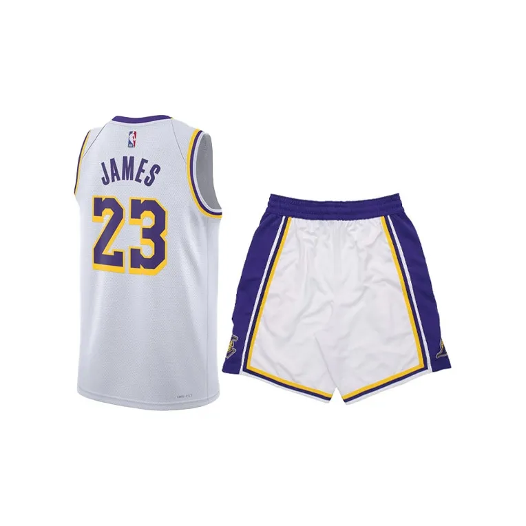 Nike Nike X NBA Basketball Suit Men's White-1