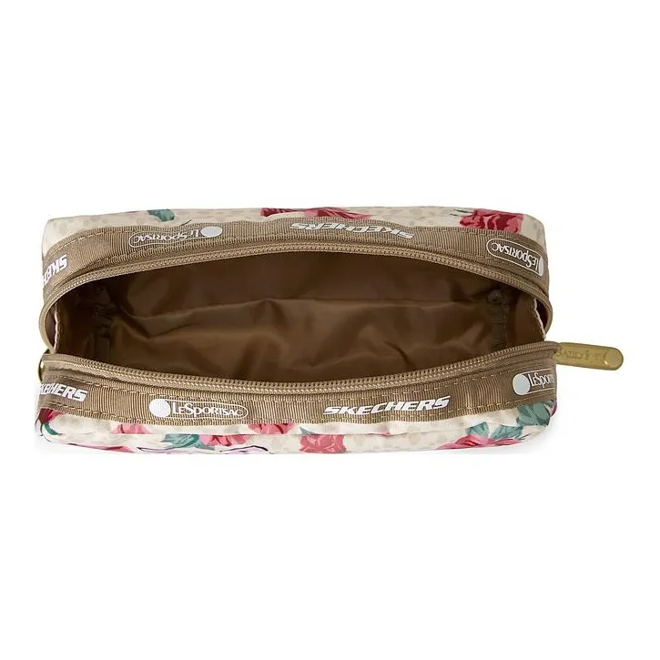 Skechers LeSportsac Collaboration Fabric Cell Phone Pouch Clutch Unisex Smoke White-3