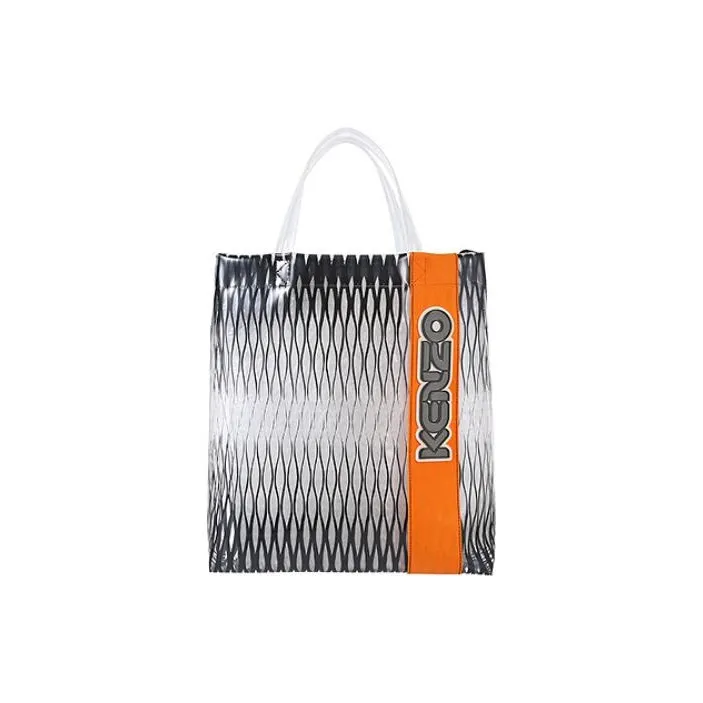 KENZO Thermoplastic Polyurethane Tote Bag Shopping Bag Handbag Mini Men's Black-1