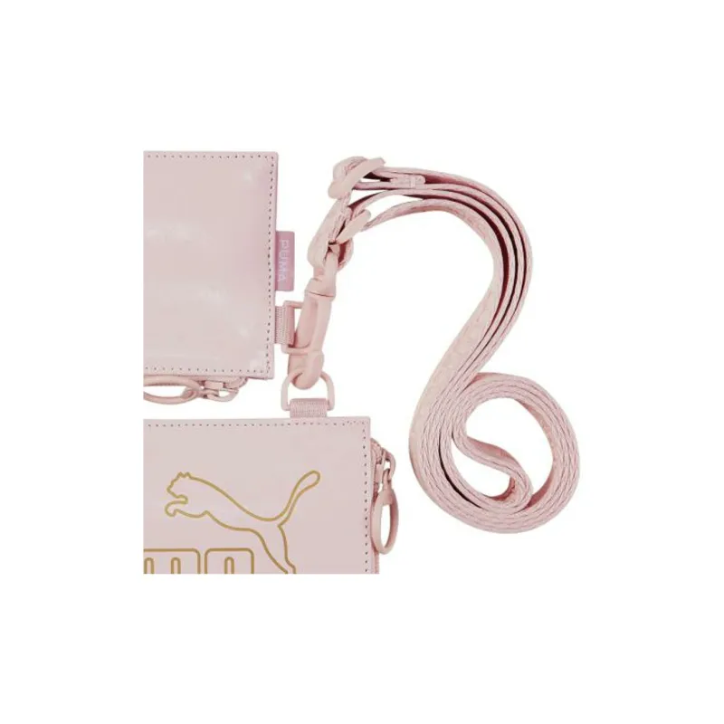 PUMA Artificial Leather One Shoulder Clutch, Coin Purse, Shoulder Bag Regular Women's Cherry Blossom Pink-2