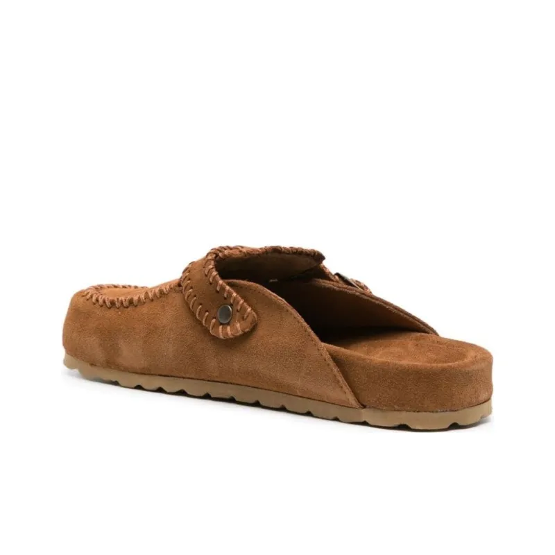 SCAROSSO Cheyenne Suede Slippers Women's-2