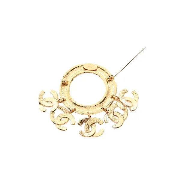 CHANEL 1994 Hoop Brooch Pin-1
