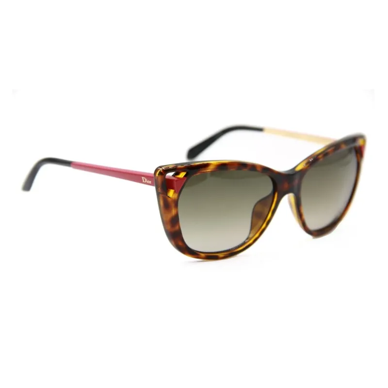 DIOR Metal Plastic Butterfly Sunglasses Unisex Multicolor-2