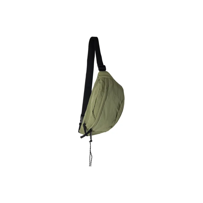 Slazenger Nylon Fanny Pack, Sling Bag, Crossbody Bag, Shoulder Bag Unisex Black/White/Apricot/Green-13