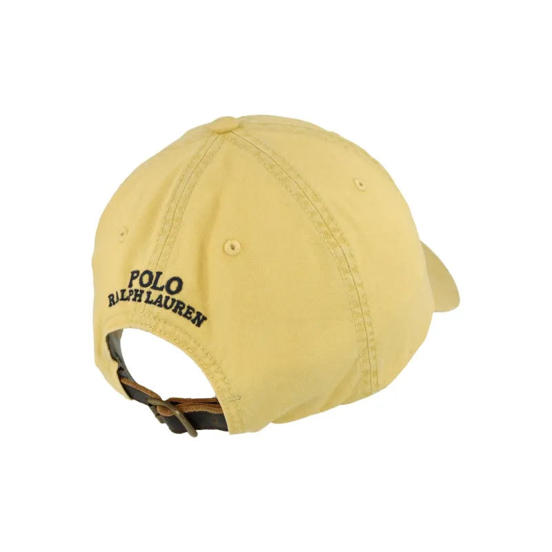 Polo Ralph Lauren Cotton Elastane Baseball Caps Unisex Yellow-4