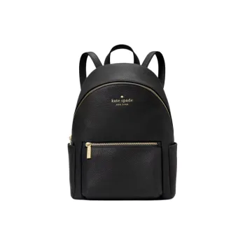 Kate Spade Leila Litchi Grain Leather Backpack Unisex Black