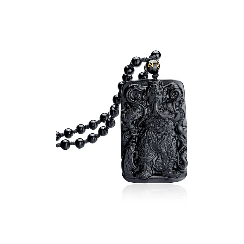 Yeon yun Jewelry Obsidian Jade Pendants Unisex-0