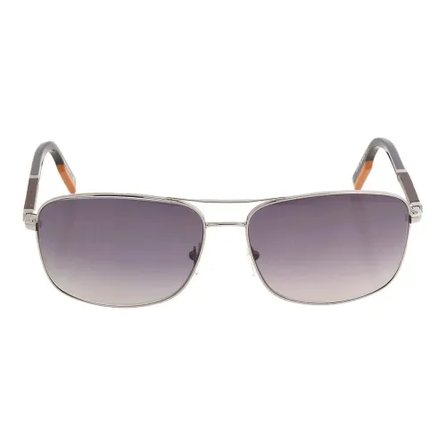 Zegna Metal Square G-LIST sunglasses Unisex Gray/Black
