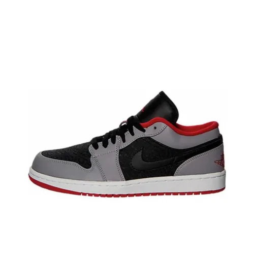 Jordan 1 Low Black Gym Red Cement