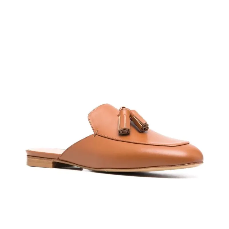 SCAROSSO Giorgina Tassel-Detailed Mules Women's-1